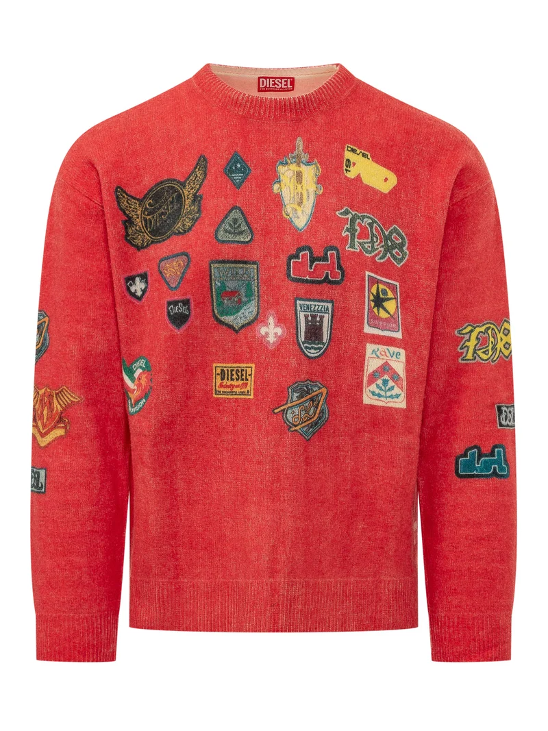 Maglia Girocollo con Patch