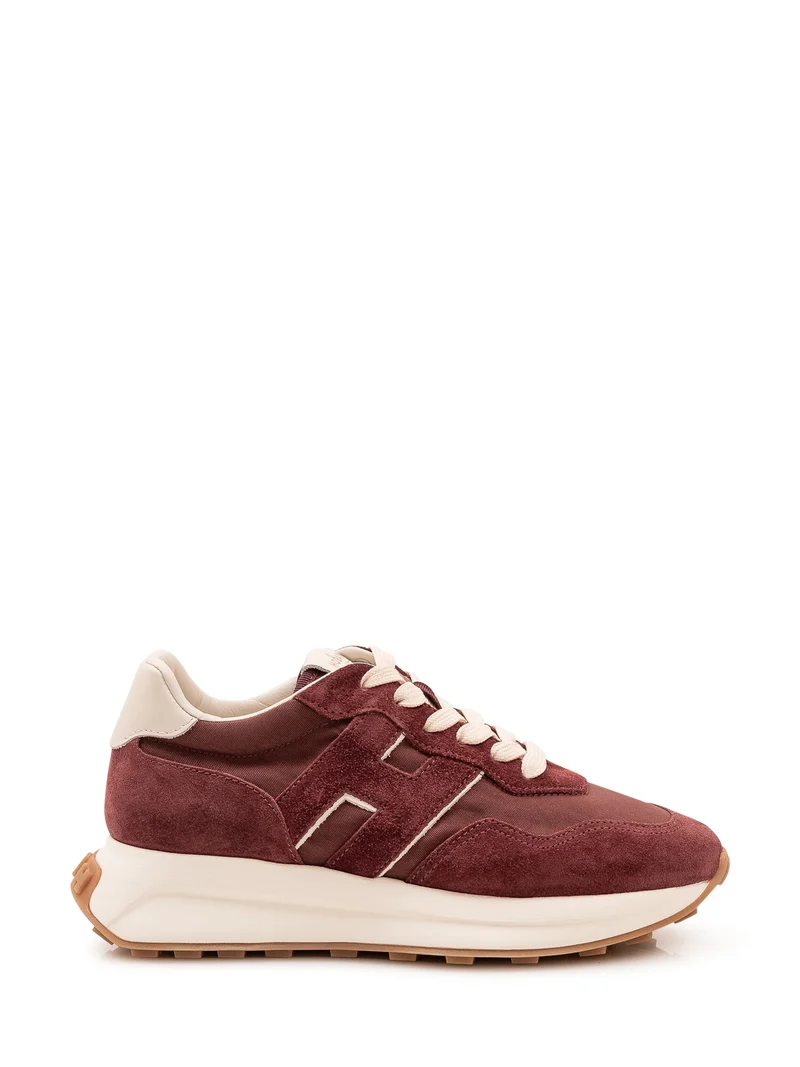 Sneaker H641 con Logo Laterale