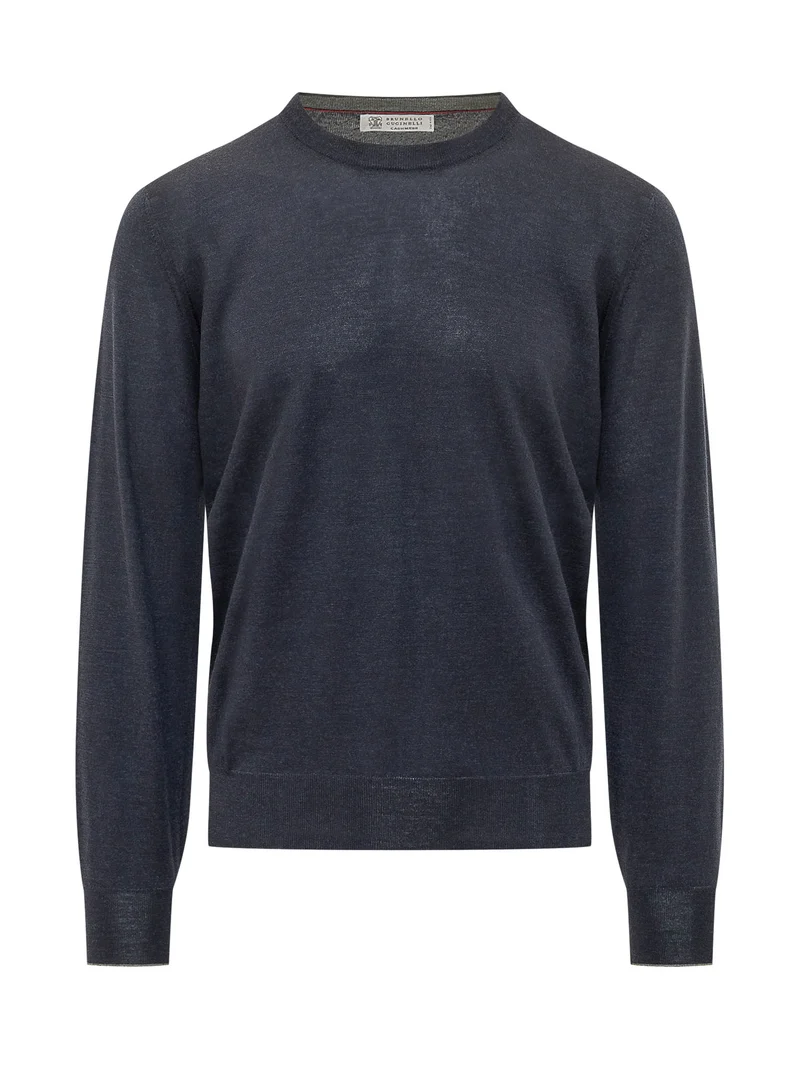 Pullover Girocollo a Maglia Fine