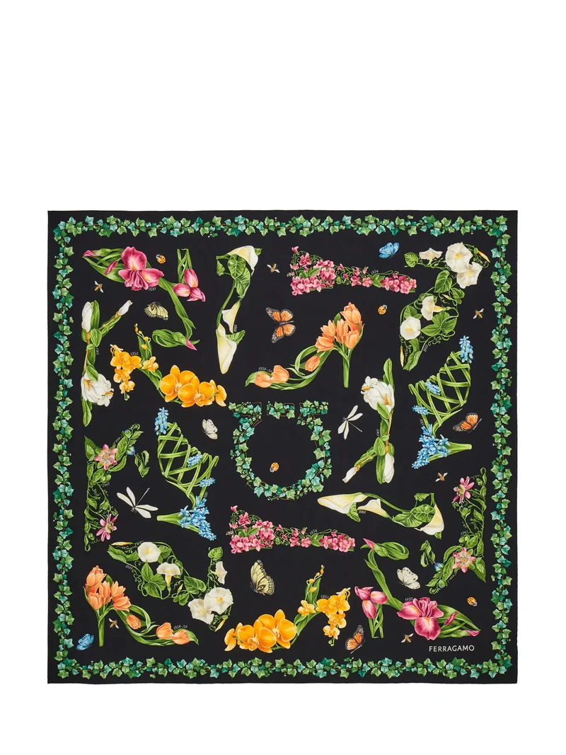 Foulard Edenshoe con Stampa Floreale