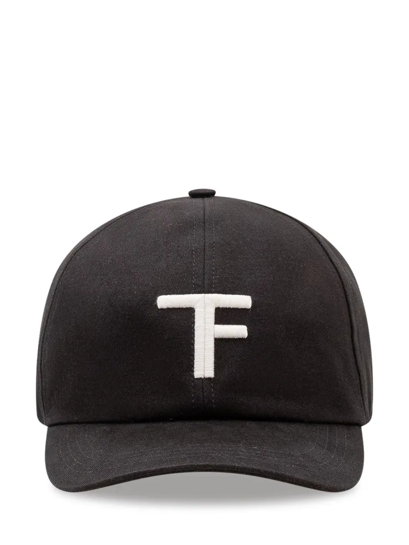 Cappellino con Ricamo Logo a Contrasto