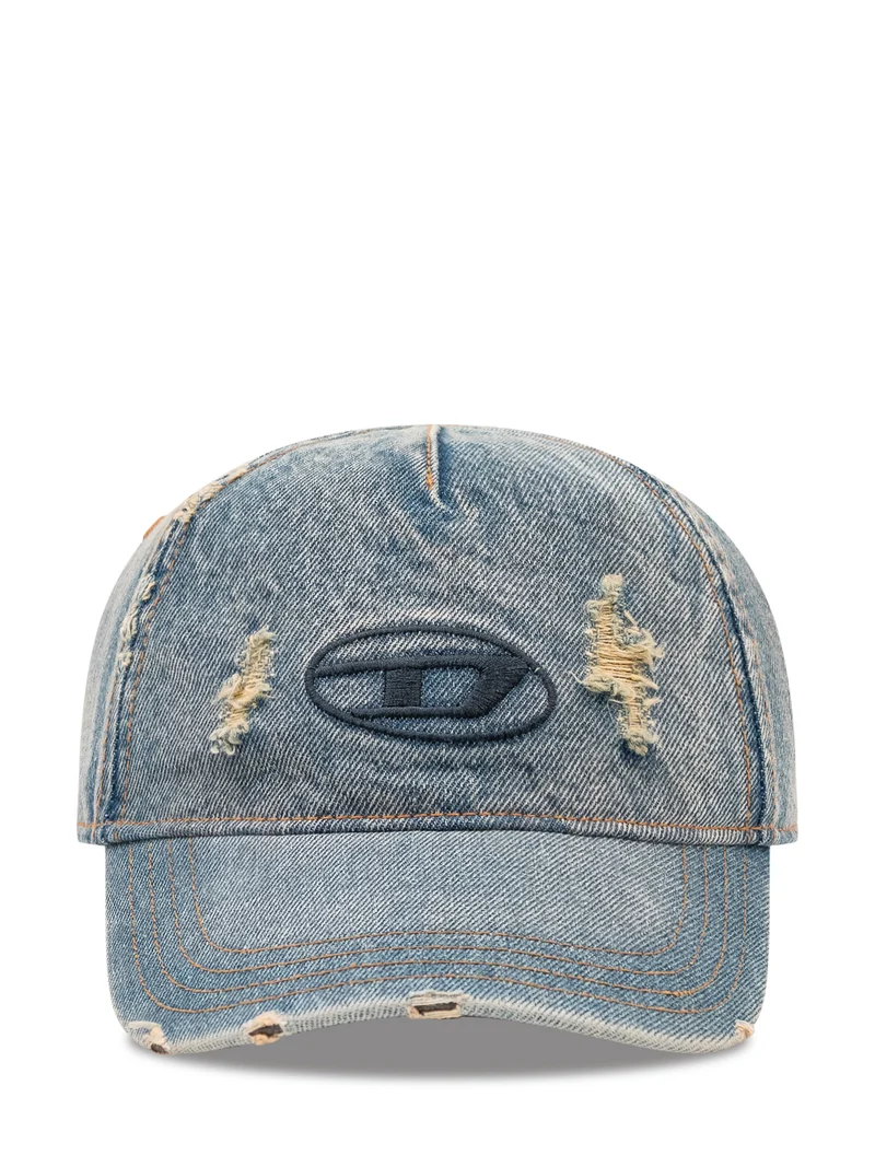 Cappellino Effetto Used con Ricamo Logo