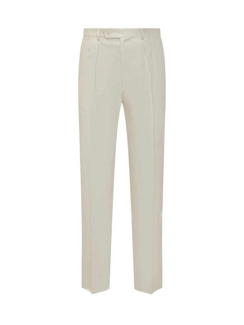 Pantaloni con Chiusura Frontale con Bottone