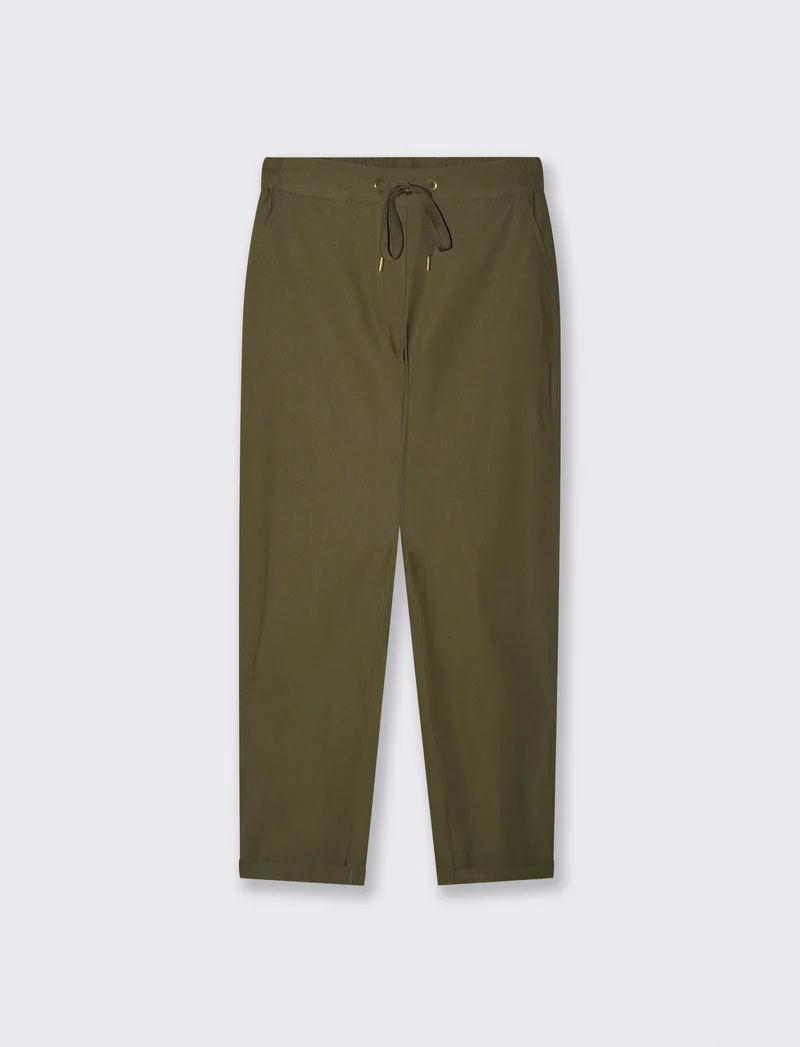 Pantalone con elastico e coulisse in vita - Ve.milit.