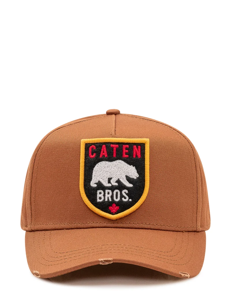Cappello da Baseball con Patch Ricamata