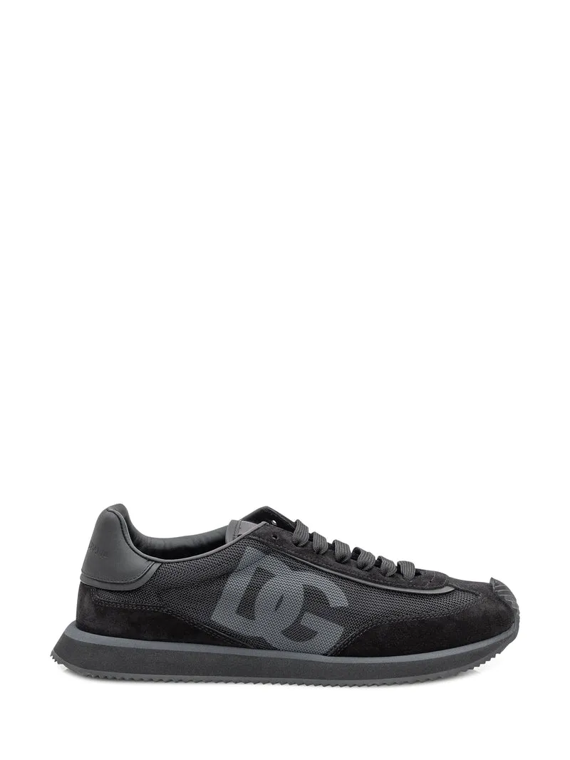 Sneaker Bassa con Logo Laterale