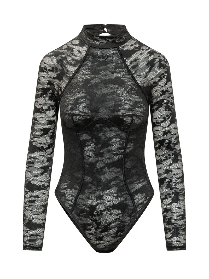 Body Vivian Effetto Pizzo Floreale