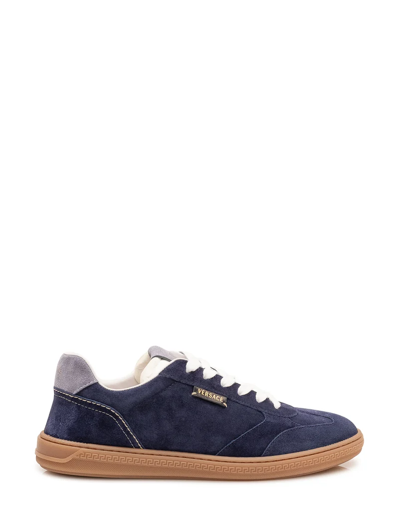 Sneakers con Lacci e Inserti