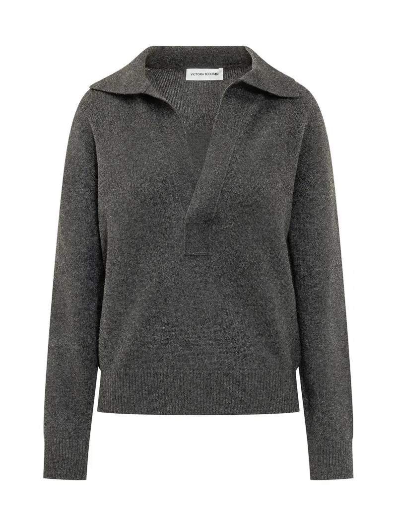 Maglia con Collo Polo