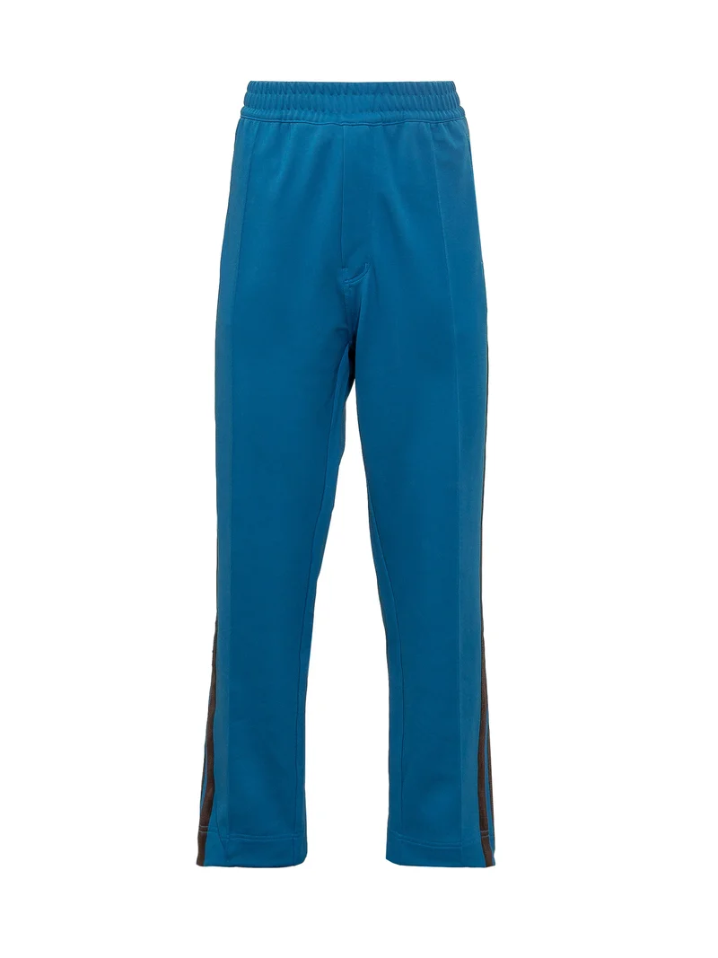 Pantaloni Track con Profili Laterali