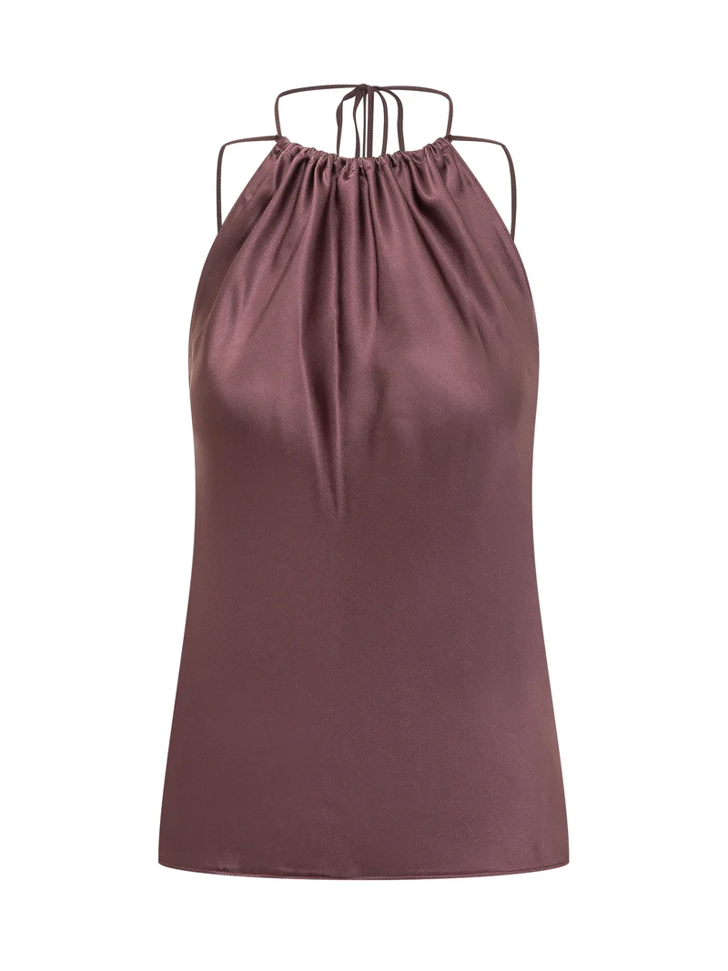 Top Carota Satin