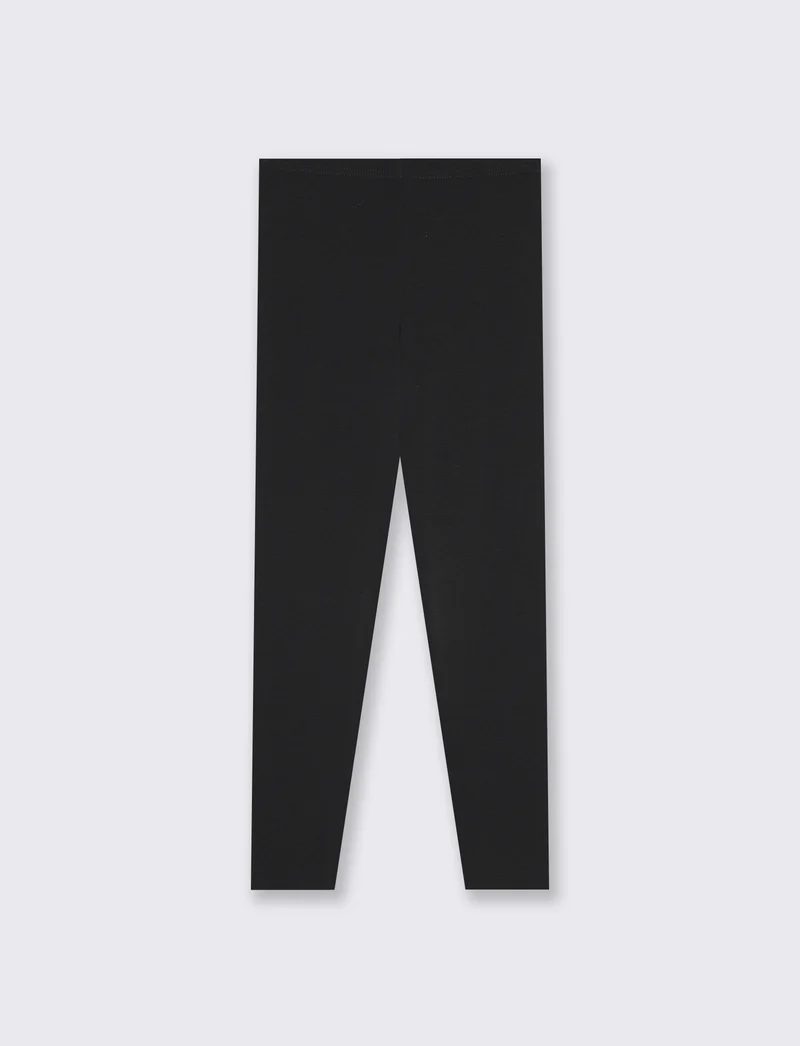 Leggings Senza Cuciture Lati - Nero