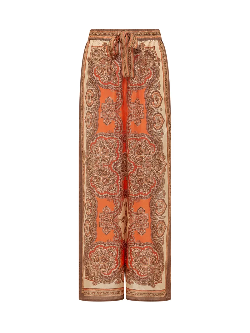 Mahon Pantaloni Relaxed con Stampa Paisley
