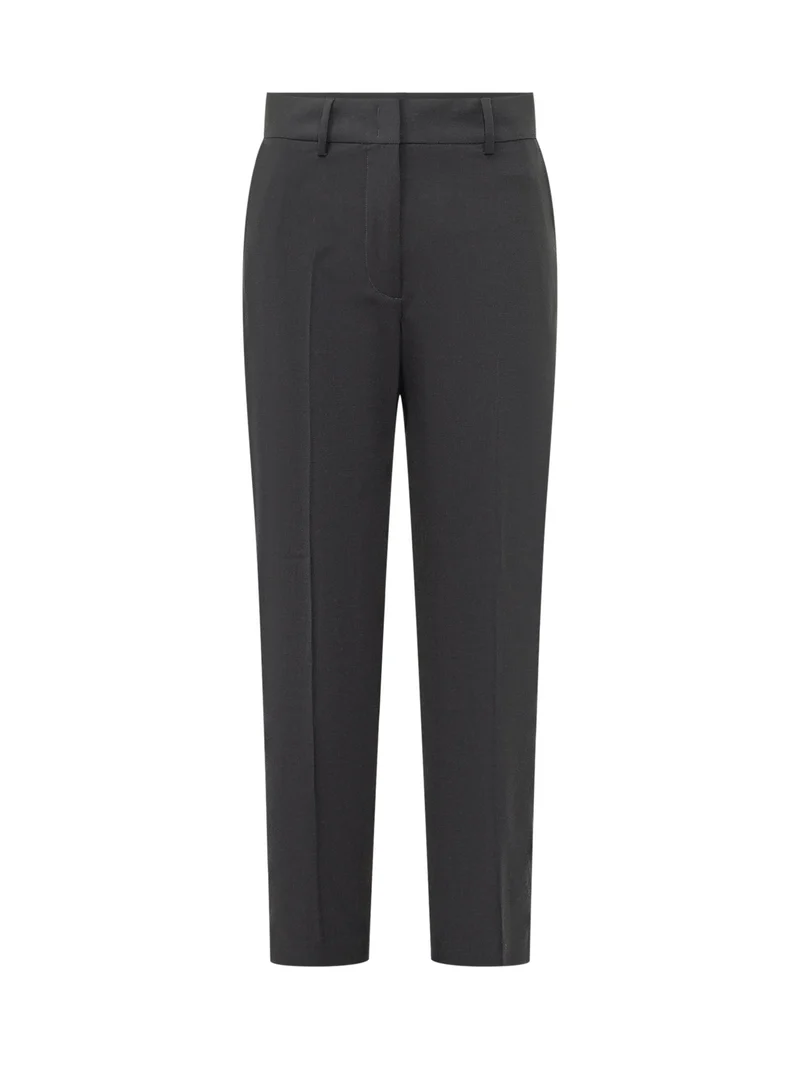 Pantaloni con Piega Frontale