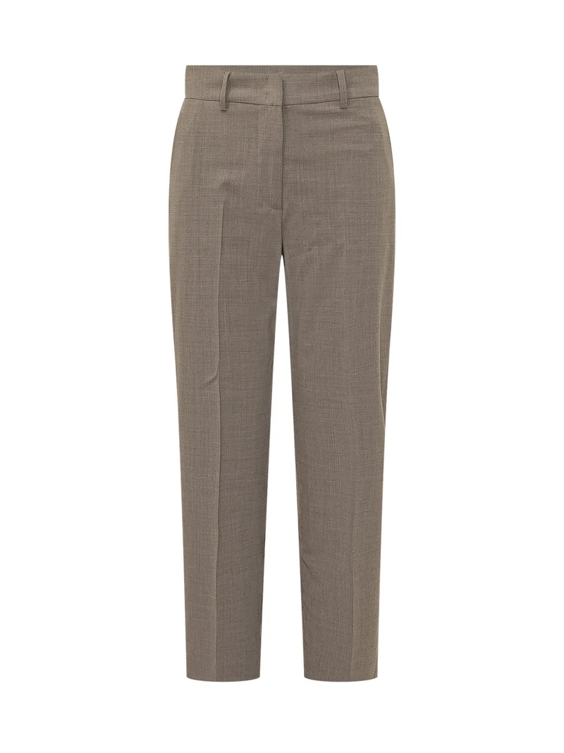 Pantaloni con Piega Frontale