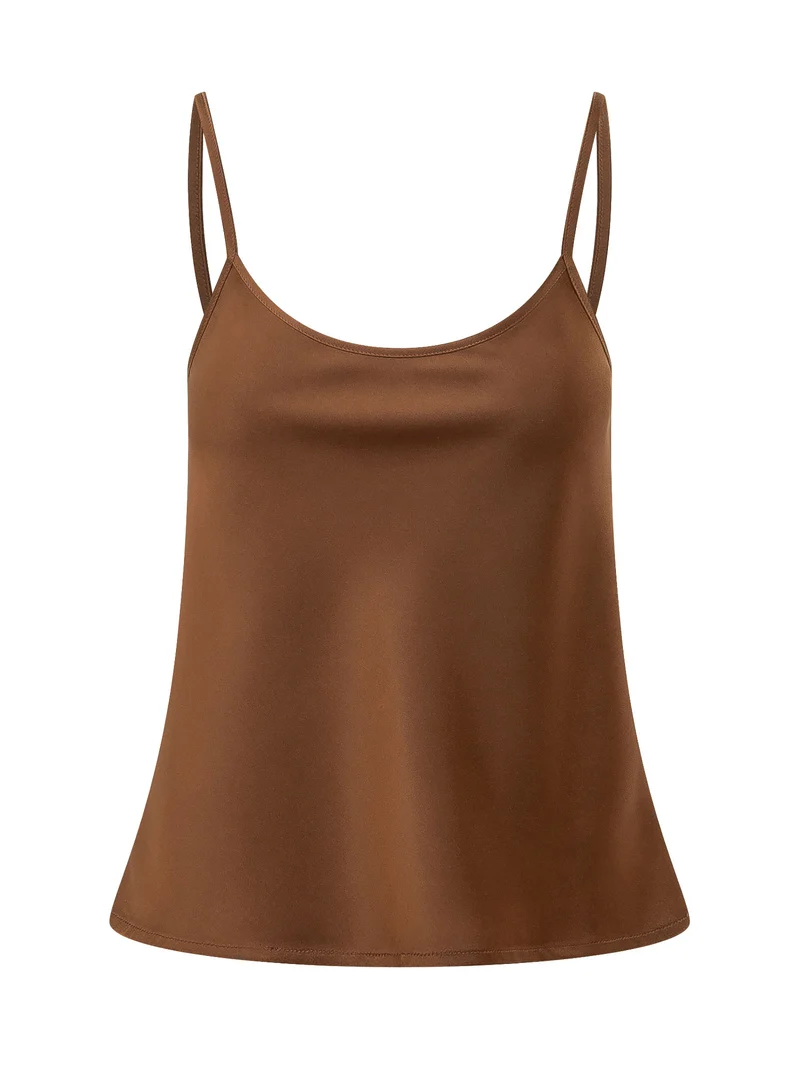 Top con Spalline e Scollo Ampio