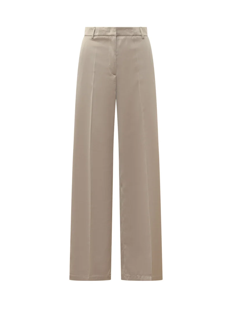 Pantaloni Ampi con Piega
