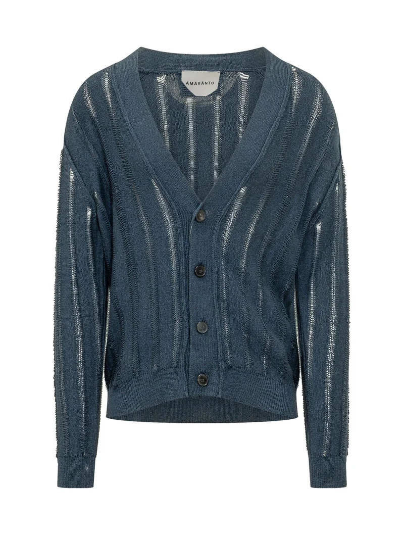 Cardigan in Maglia con Bottoni