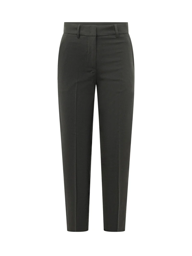 Pantaloni con Piega Frontale