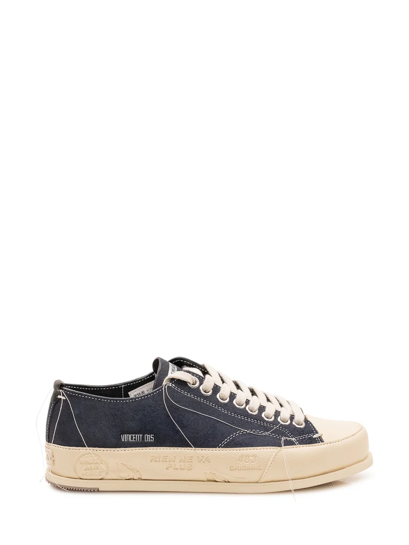 Sneakers Vincent 015 con Lacci e Logo Laterale