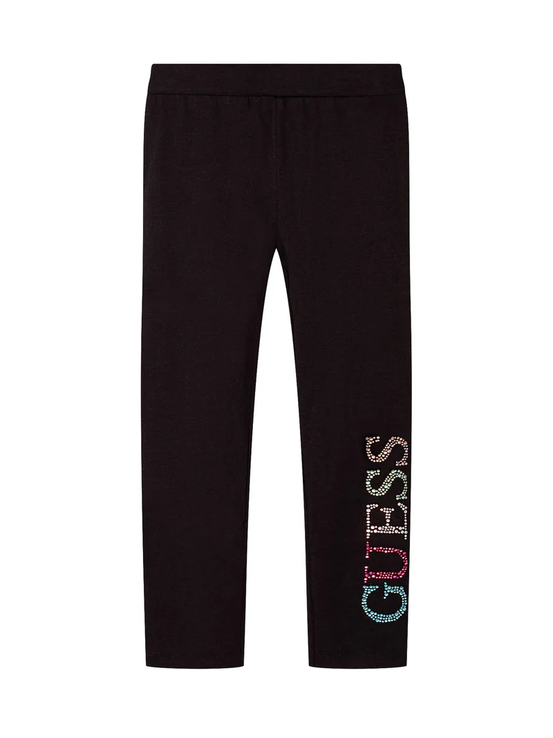 Leggings con Logo Applicato