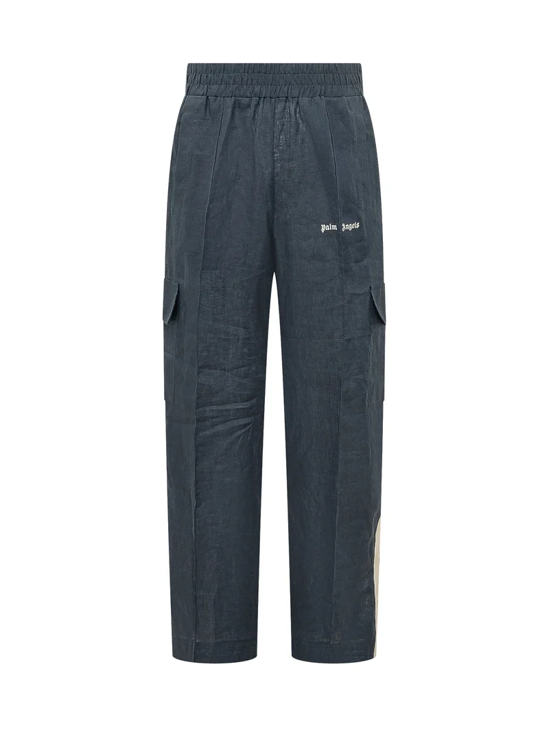 Pantaloni Track con Tasche Cargo