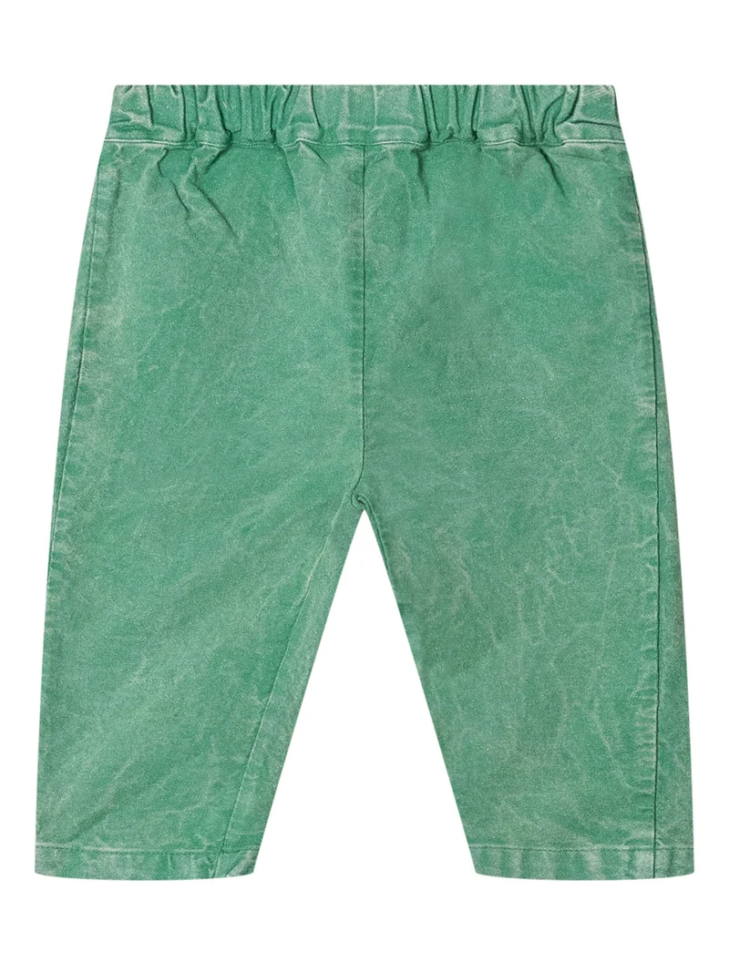 Pantaloni Woven con Vita Elasticizzata