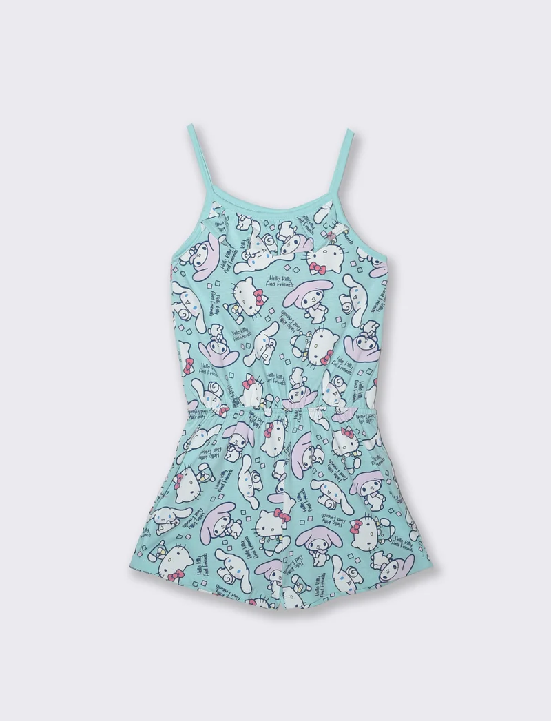 Salopette Hello Kitty con rouches estive - Fantasia
