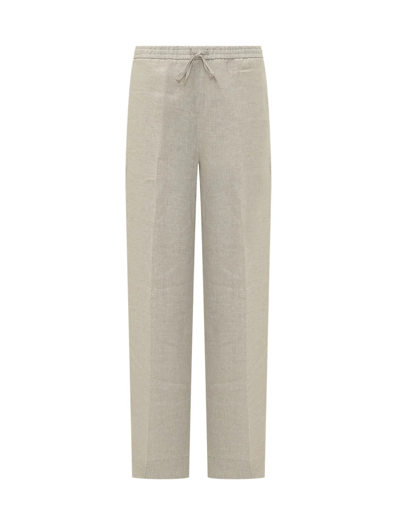 Pantaloni con Coulisse e Gamba Dritta