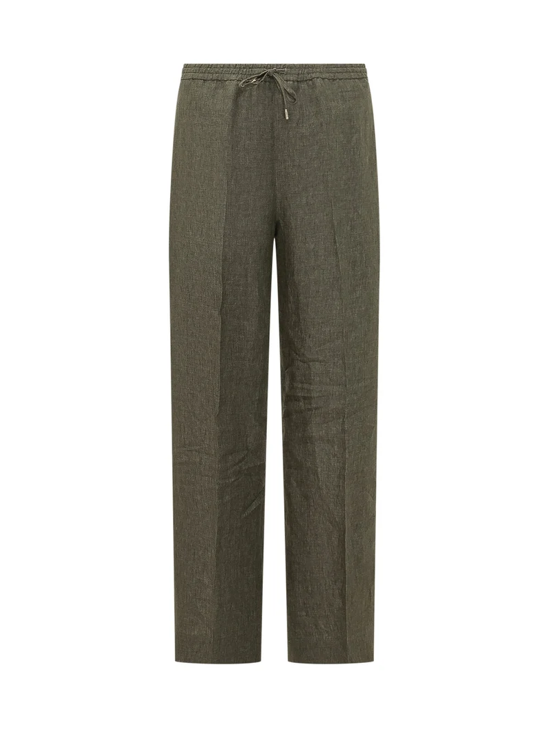 Pantaloni con Coulisse e Gamba Dritta