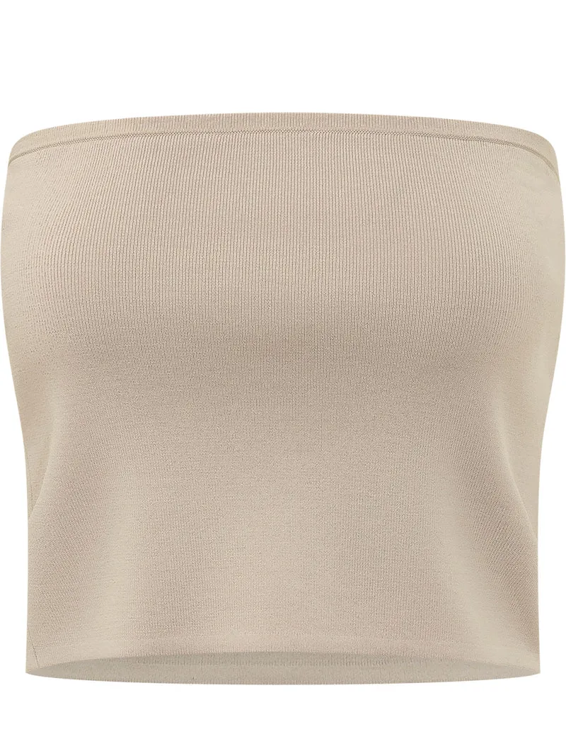 Top a Fascia in Maglia