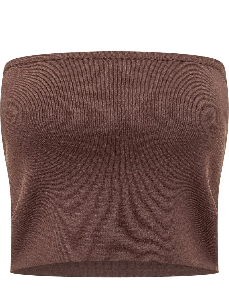Top a Fascia in Maglia