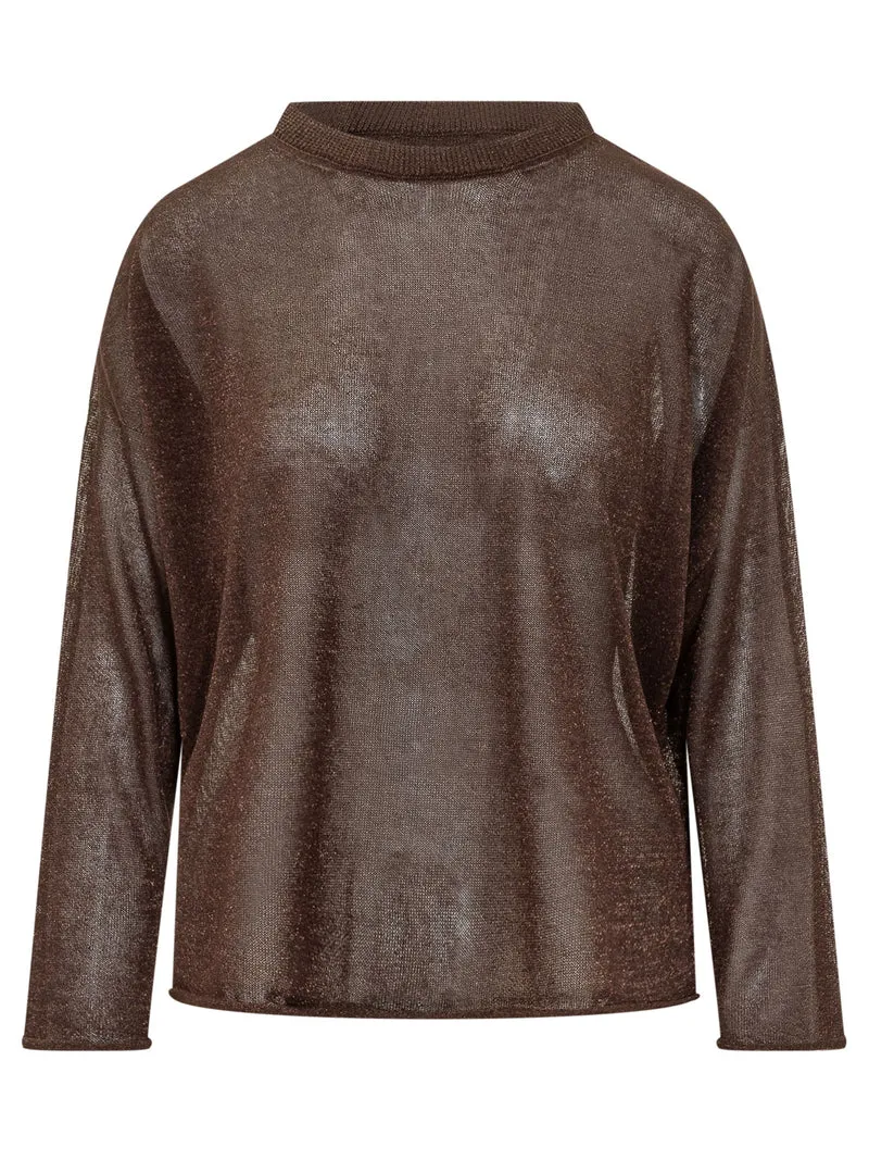 Maglia Girocollo a Maniche Lunghe