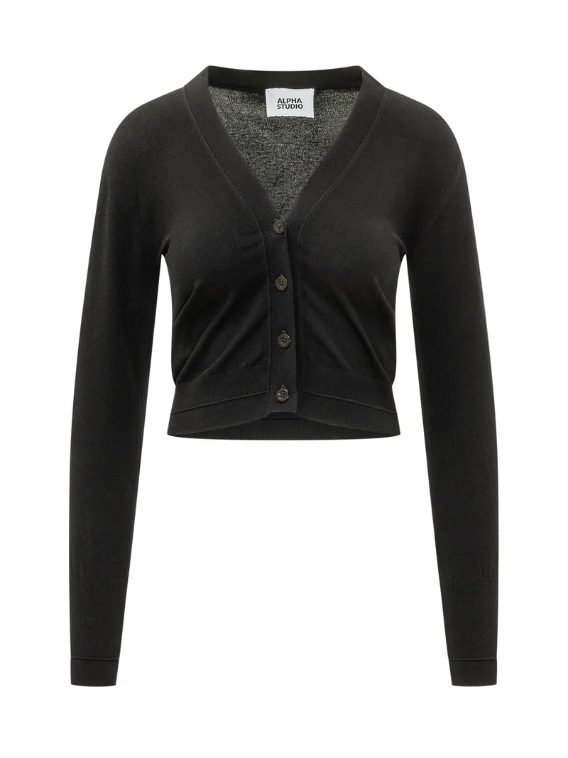 Cardigan con Bottoni