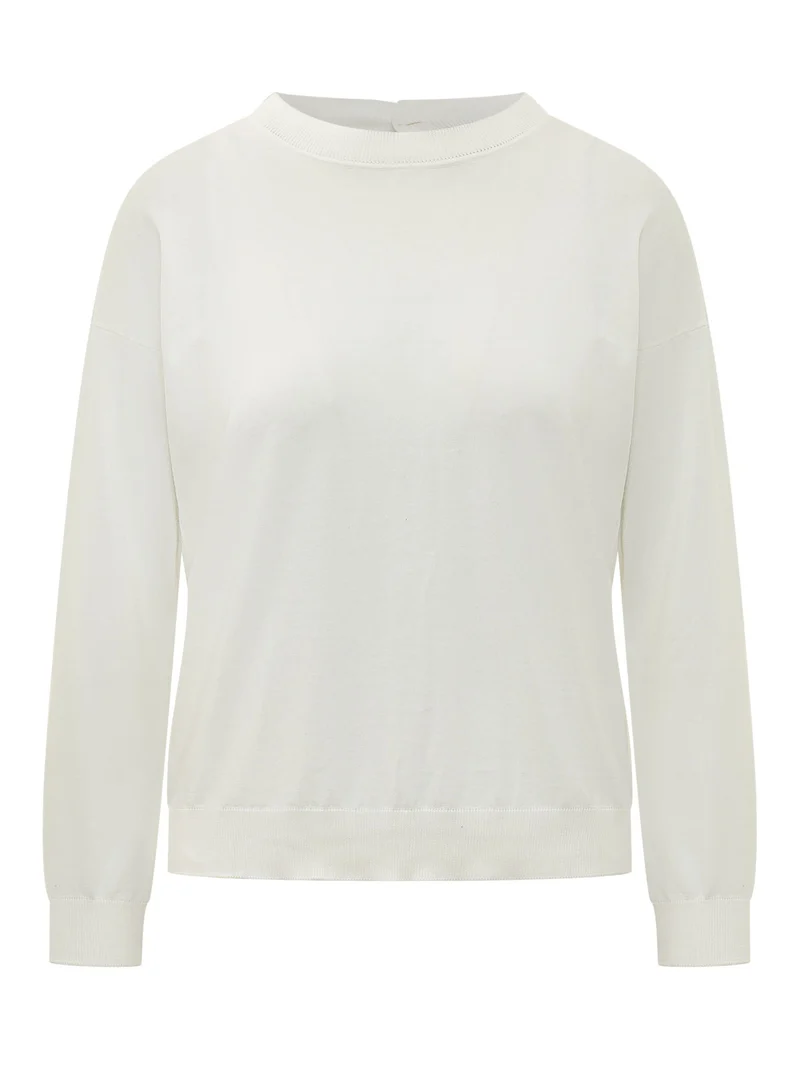 Maglia Girocollo a Maniche Lunghe
