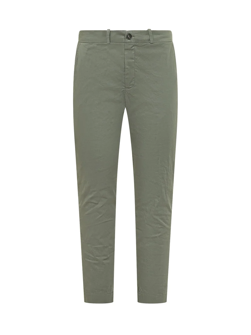 Pantaloni Chino con Tasche Laterali