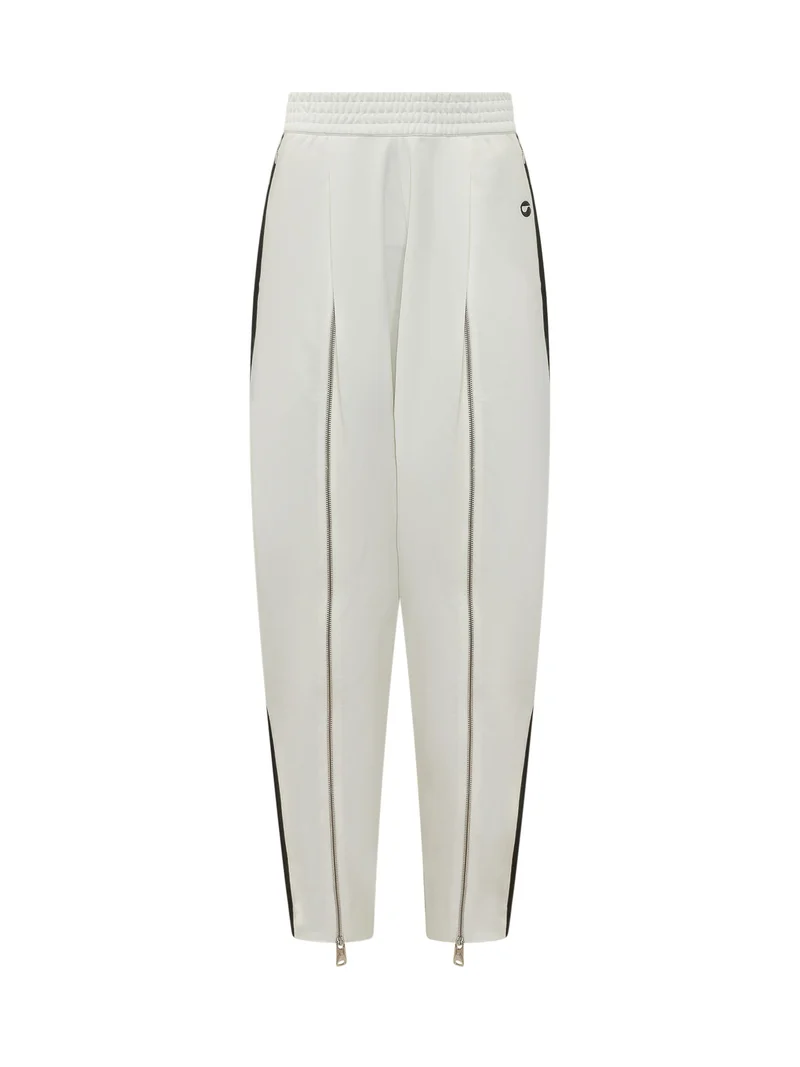 Pantaloni Track con Zip Frontali
