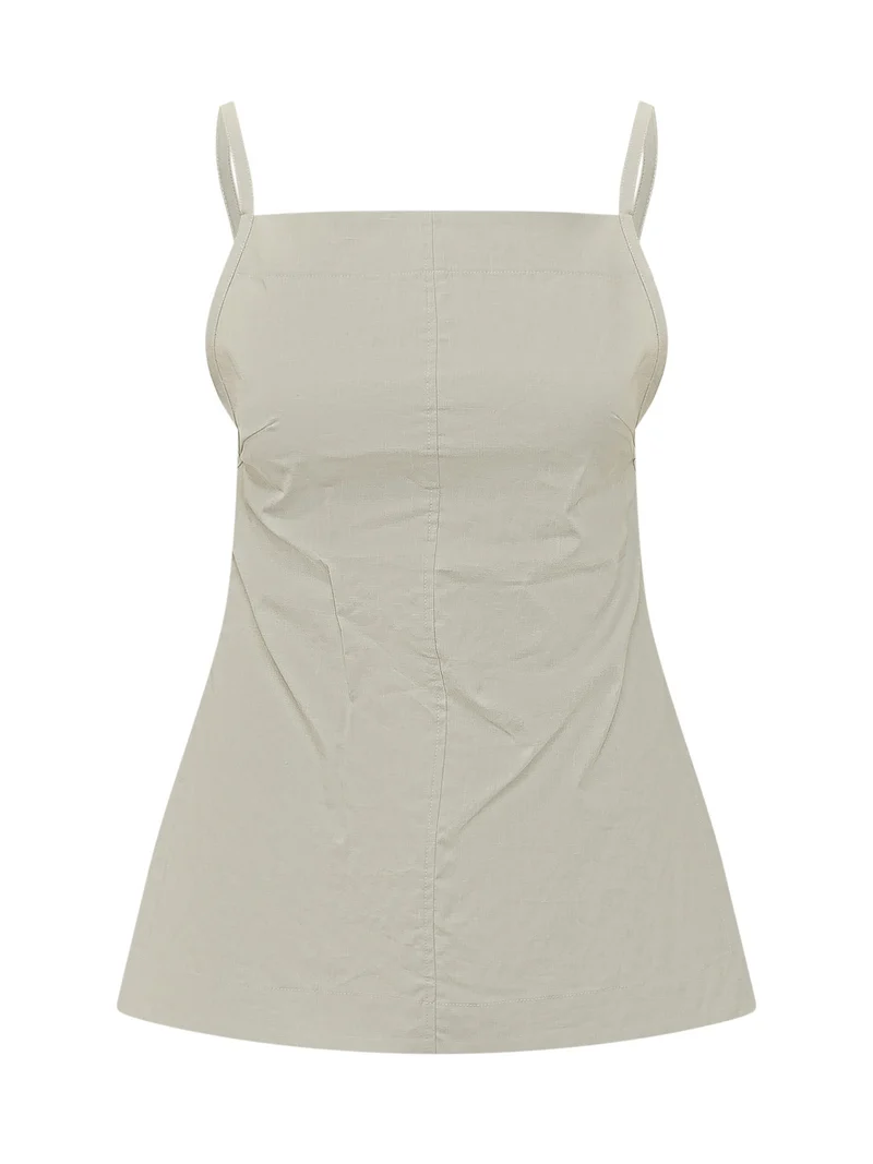 Top Raddle Apron con Spalline