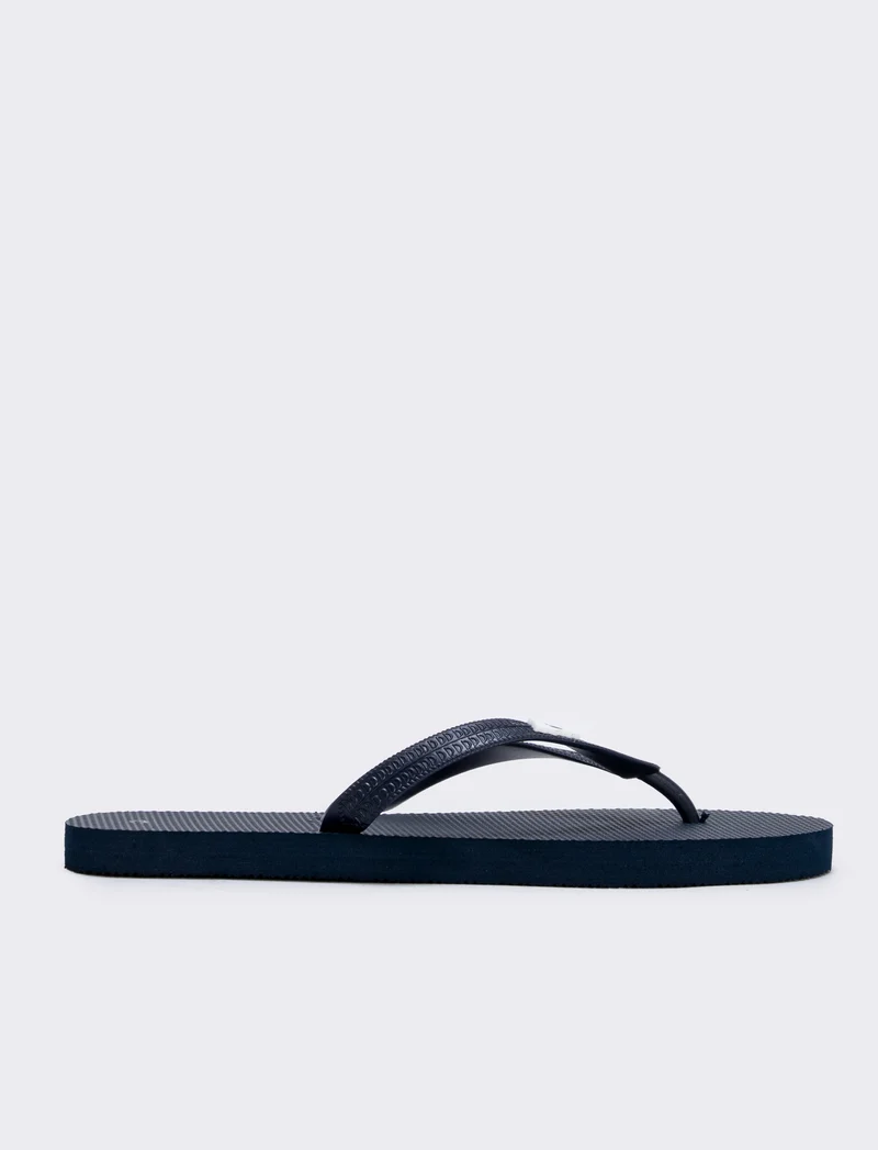 Infradito da uomo con bandiera in pvc - Blu