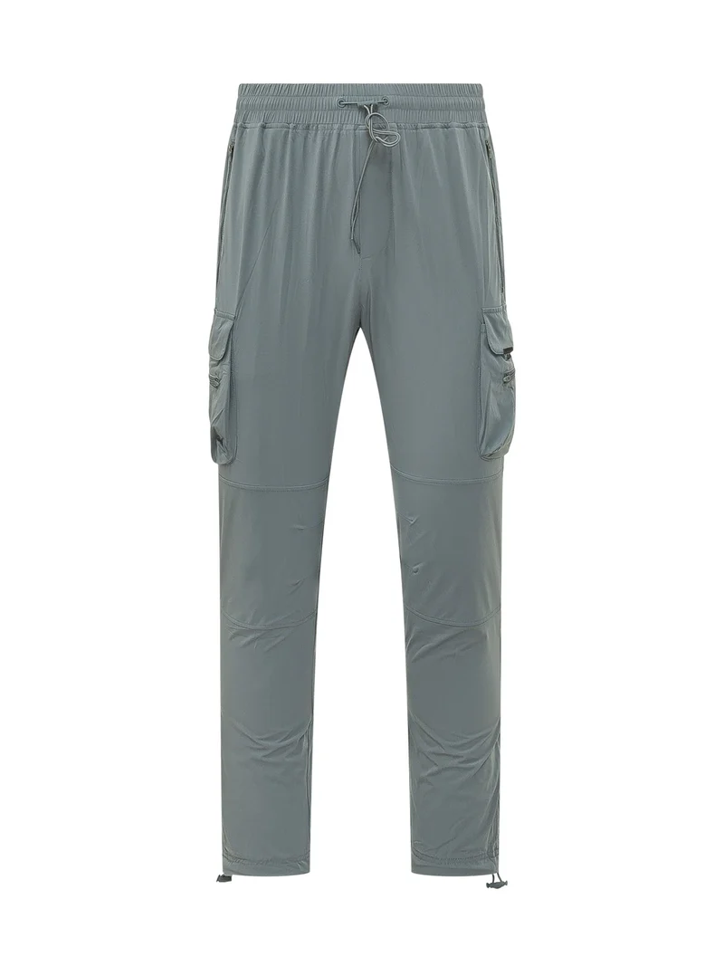 Pantaloni con Tasche Laterali e Coulisse
