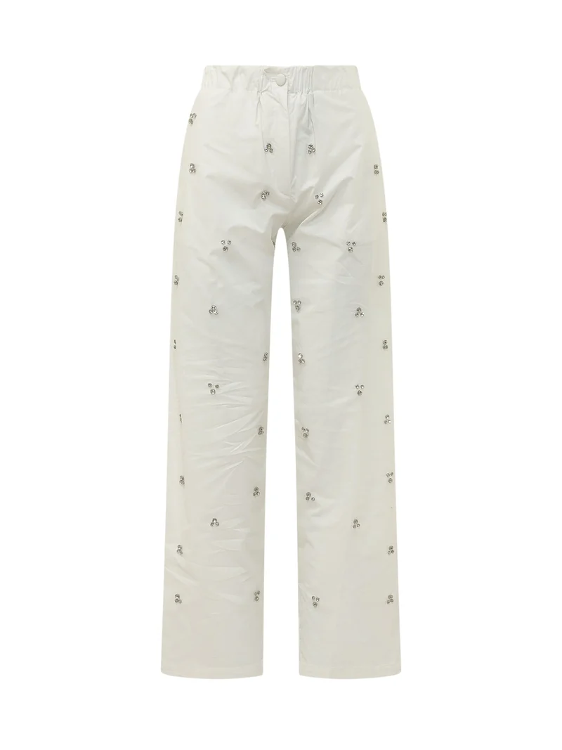 Pantaloni con Coulisse e Applicazioni