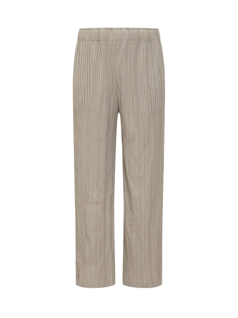 Pantaloni a Coste con Vita Elasticizzata