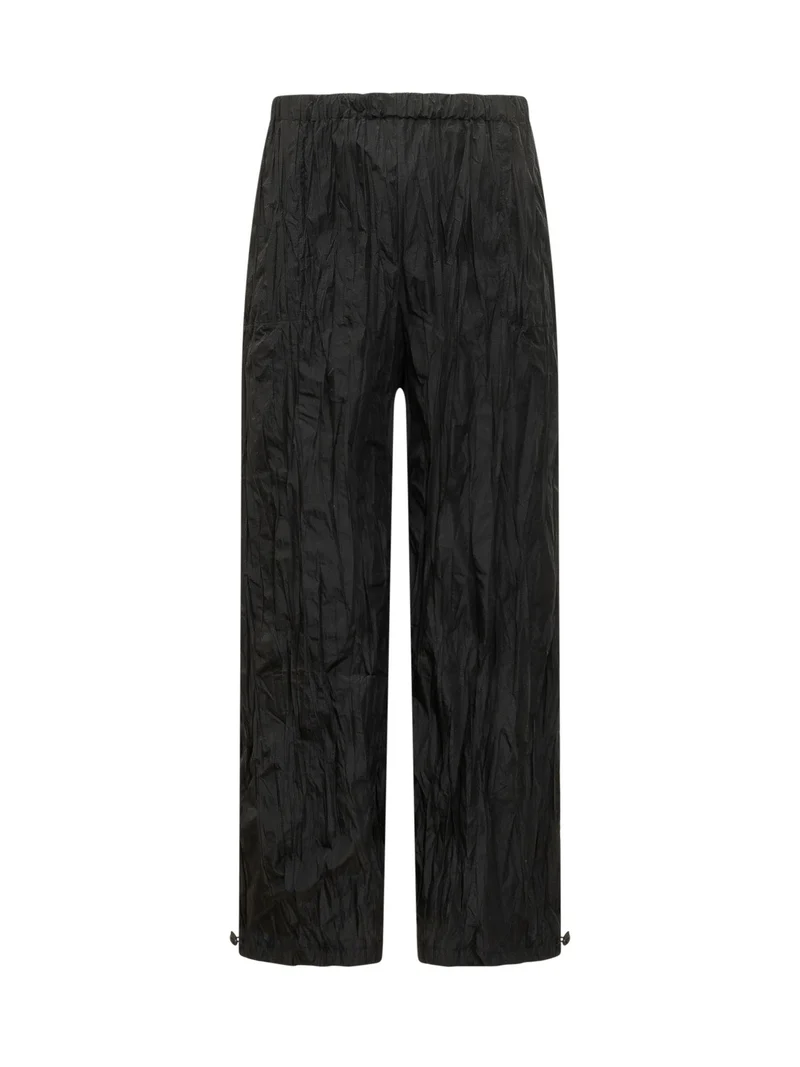Pantaloni con Vita Elasticizzata e Coulisse al Fondo