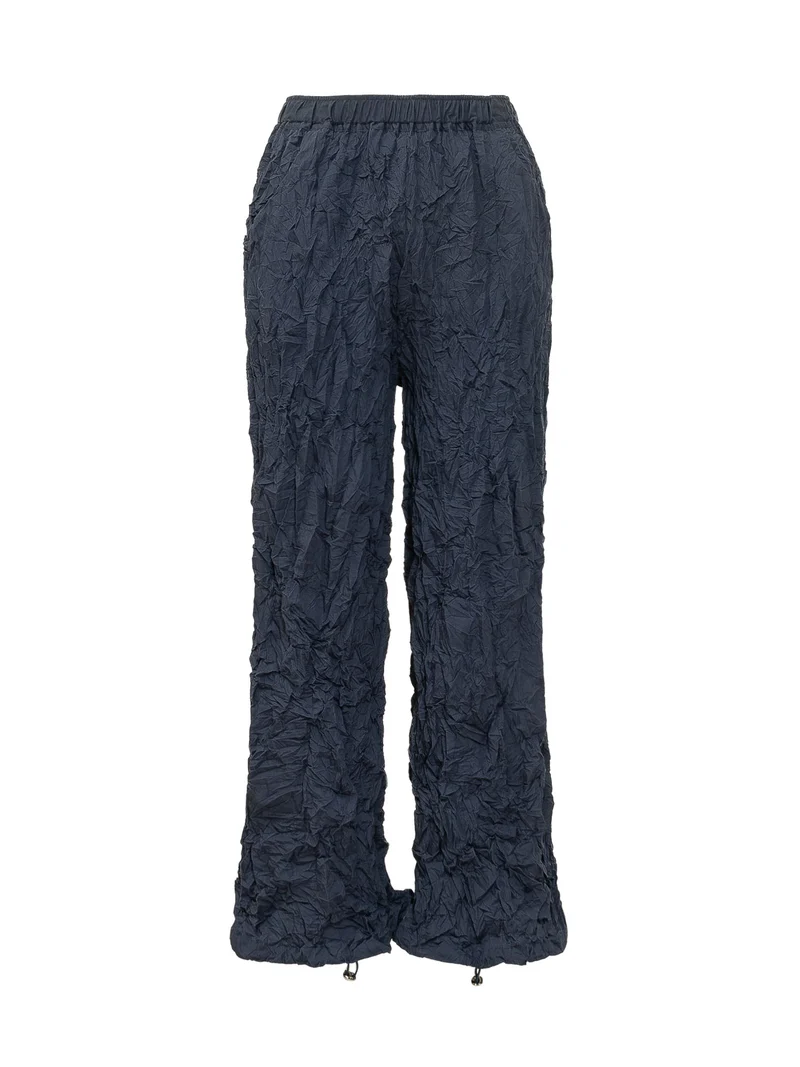 Pantaloni con Vita Elasticizzata e Coulisse al Fondo