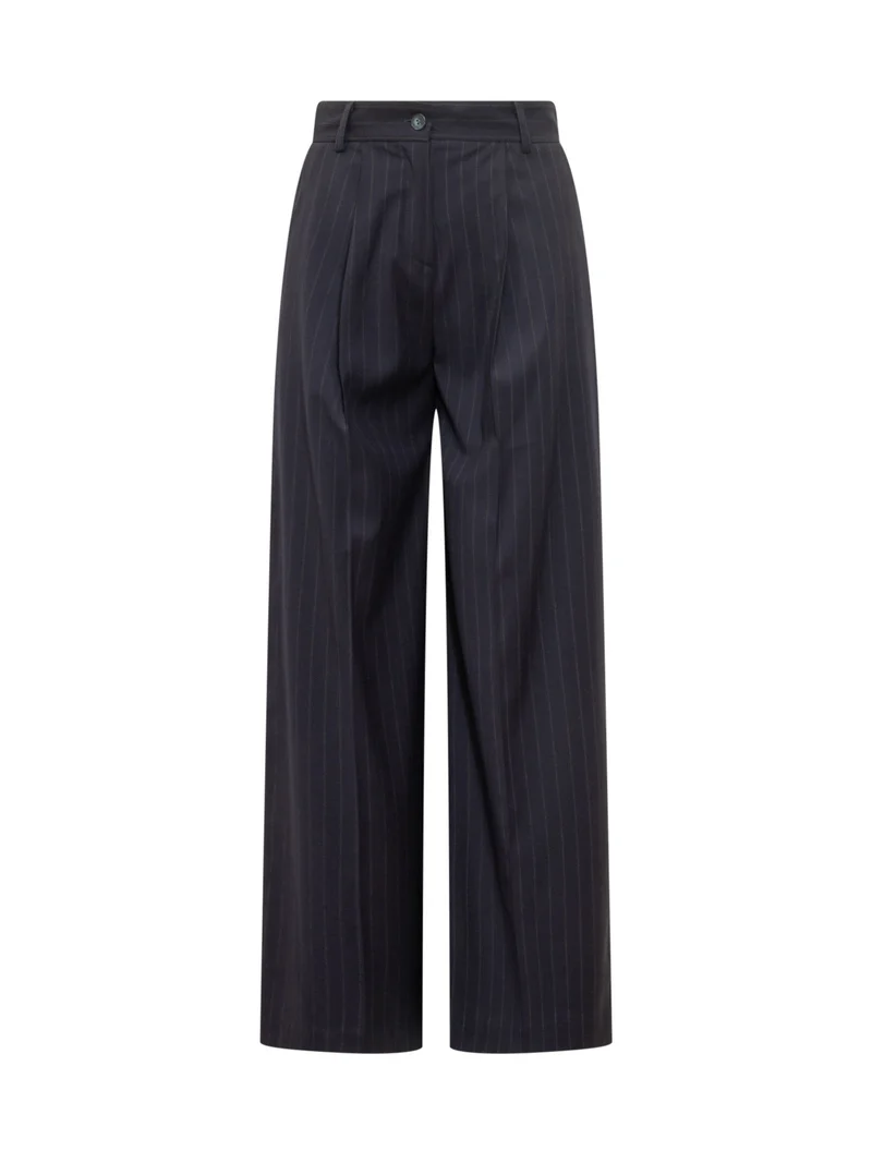Pantaloni Gessati Dritti