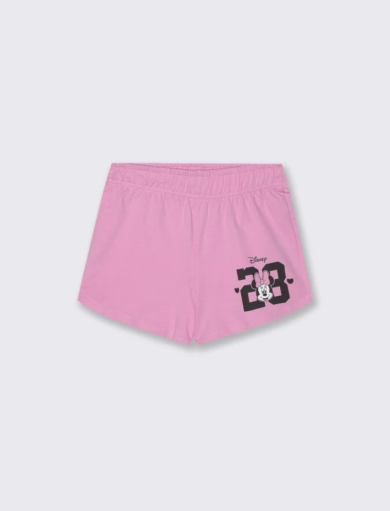 Short sportivo Disney Minnie in terry - Rosa