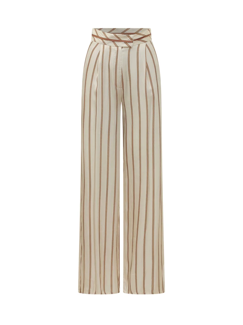 Pantalone ampio a righe
