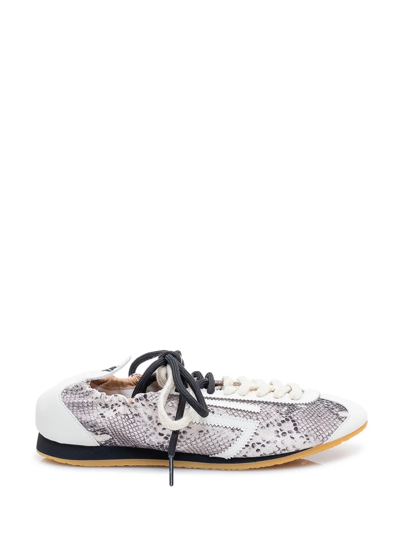 Sneakers Basse Lion con Lacci