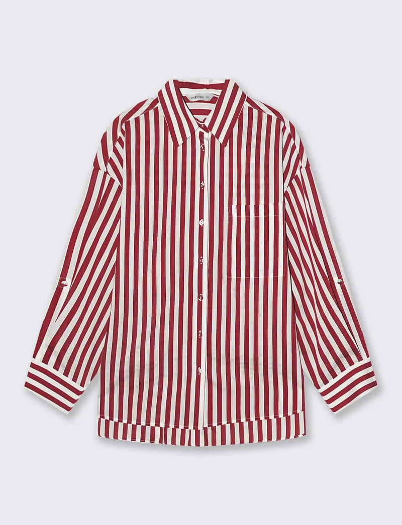 Camicia Manica Lunga a Righe - var 2