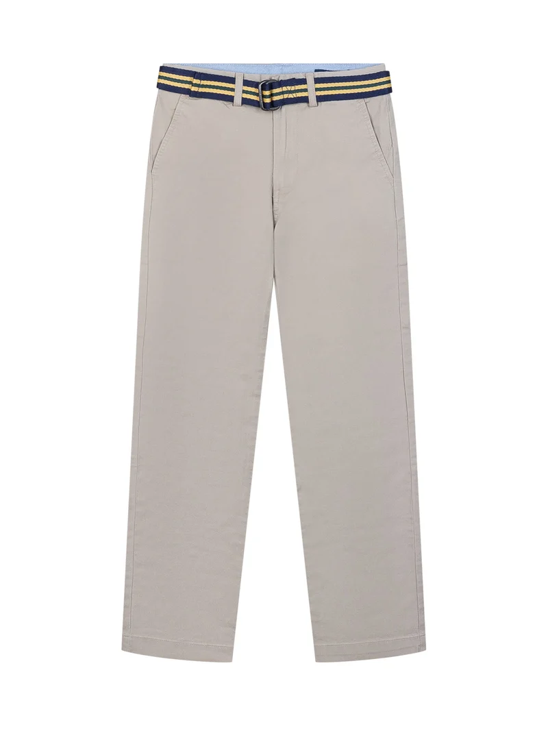 Pantaloni Bedford Bambino con Cintura a Righe